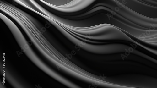 Abstract dark wave luxury pattern background Created with generative Ai