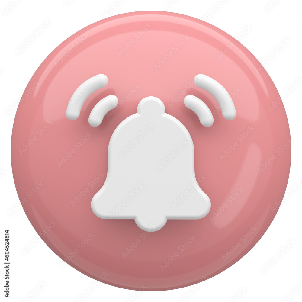 Fototapeta premium Subscribe button. Subscribe icon. 3D illustration.