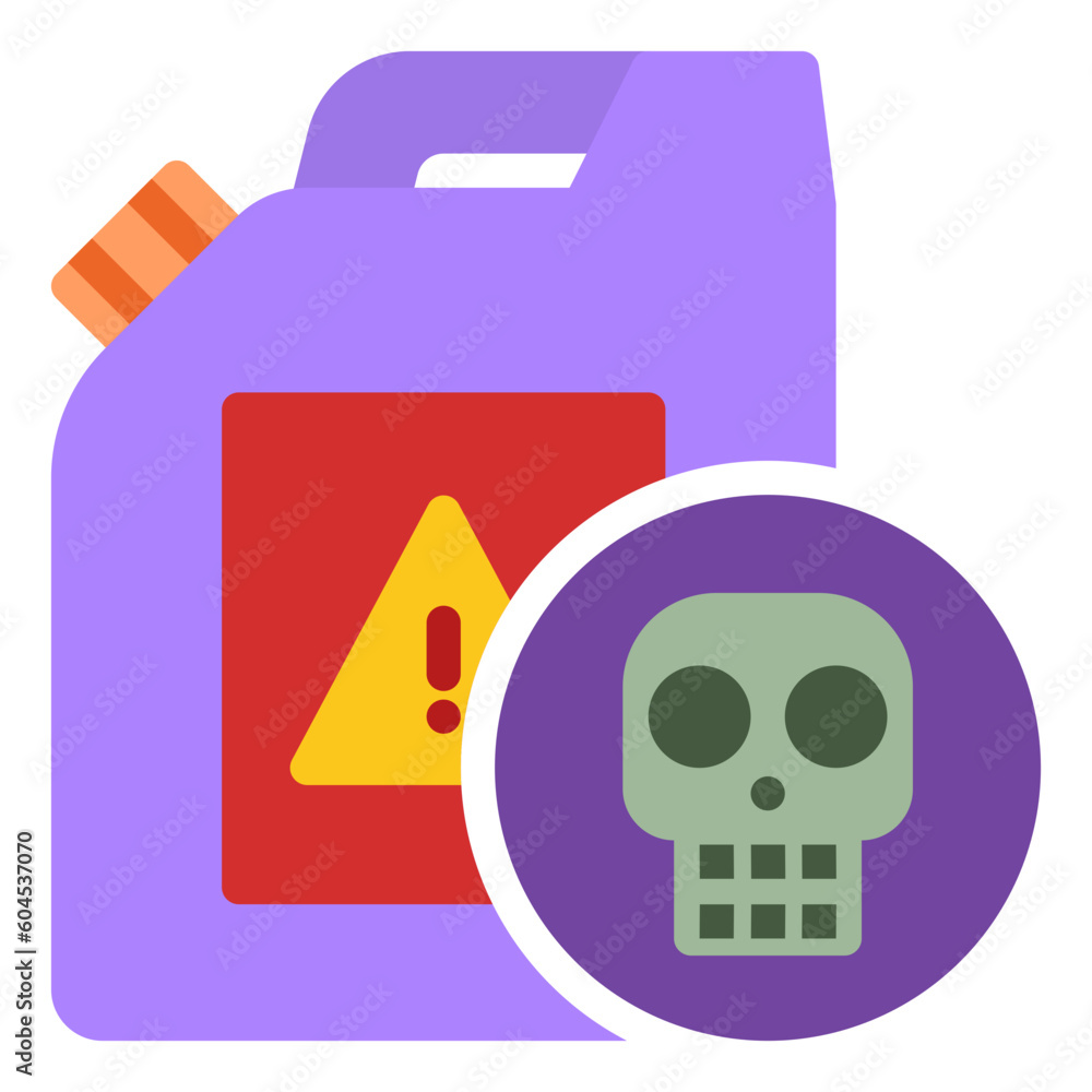 Poisonous Waste Jerrycan Poisonous Waste Jerrycan