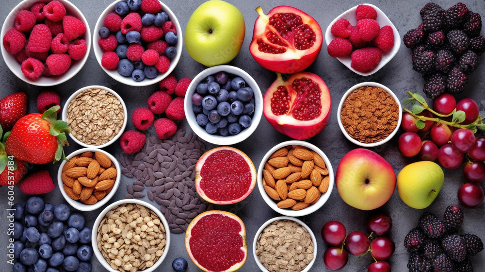 Clean healthy food of fruits Clean healthy food of fruits
