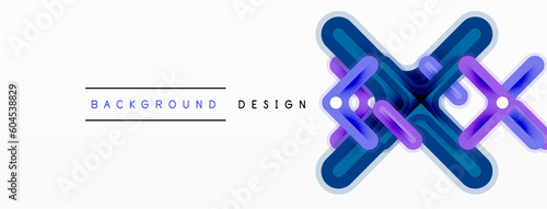 Cross line background minimal geometric template. Design for wallpaper, banner, background, landing page, wall art, invitation, prints, posters