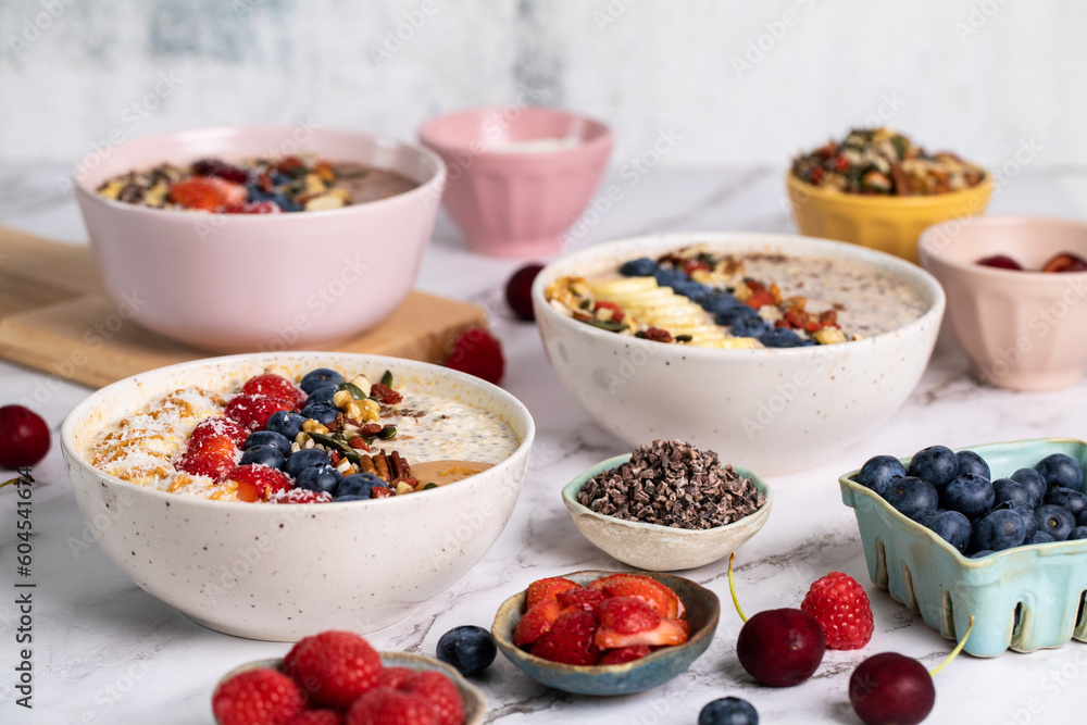 oatmeal with berries oatmeal with berries