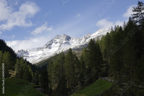 Herbst im Defereggental in Österreich 