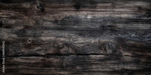A vintage grungy wooden background texture - Generative AI