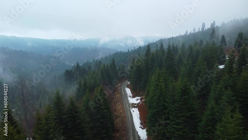 morning in the mountains