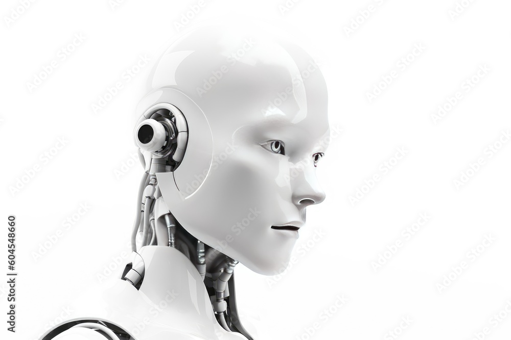 3d head of a robot 3d head of a robot