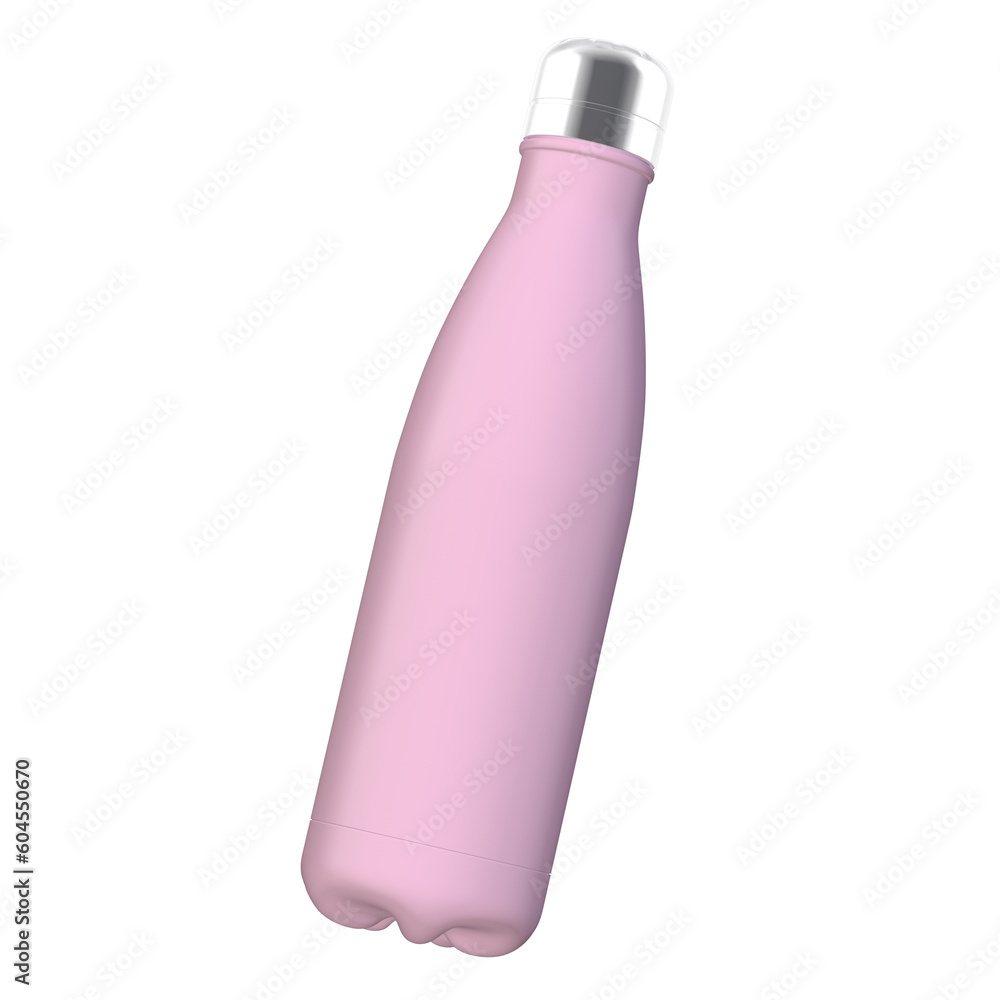Gym Water Bottle.Realistic 3D Rendering Mockup Gym Water Bottle.Realistic 3D Rendering Mockup