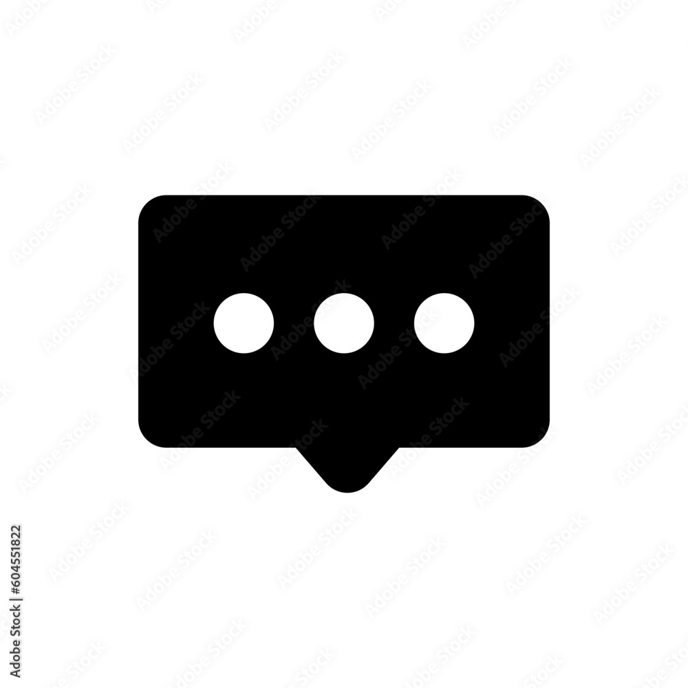comment icon speech bubble symbol dots chat message in speech bubble icon. web vector icons comment icon speech bubble symbol dots chat message in speech bubble icon. web vector icons