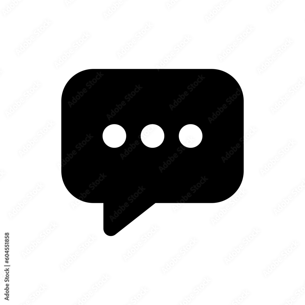 comment icon speech bubble symbol dots chat message in speech bubble icon. web vector icons comment icon speech bubble symbol dots chat message in speech bubble icon. web vector icons