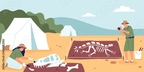 Archaeology And Geology Background