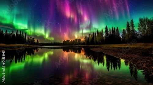 Kaleidoscope of Celestial Beauty: Embracing the Enchanting Aurora Light © Omkar