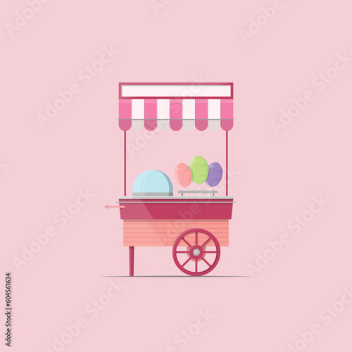 Candy Floss Cotton Candy stand stall