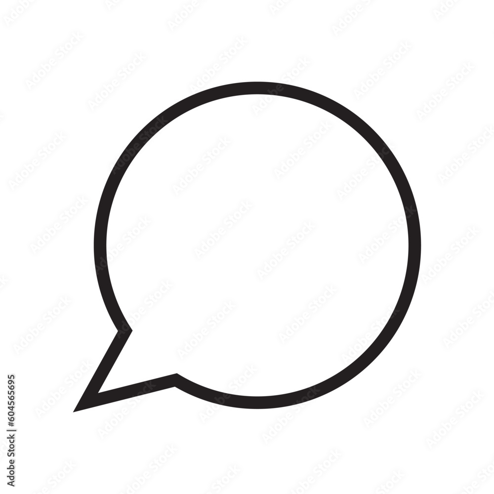 chat icon vector chat icon vector