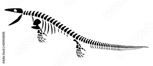 Obraz na płótnie Mosasaurus skeleton