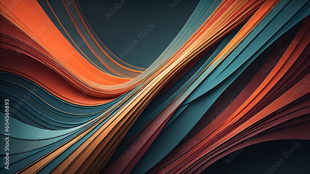 Fototapeta premium abstract background with lines