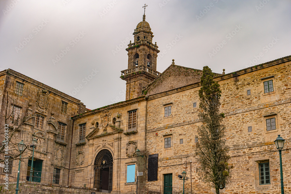 Former Catholic convent where the museum of the Galician people currently operates