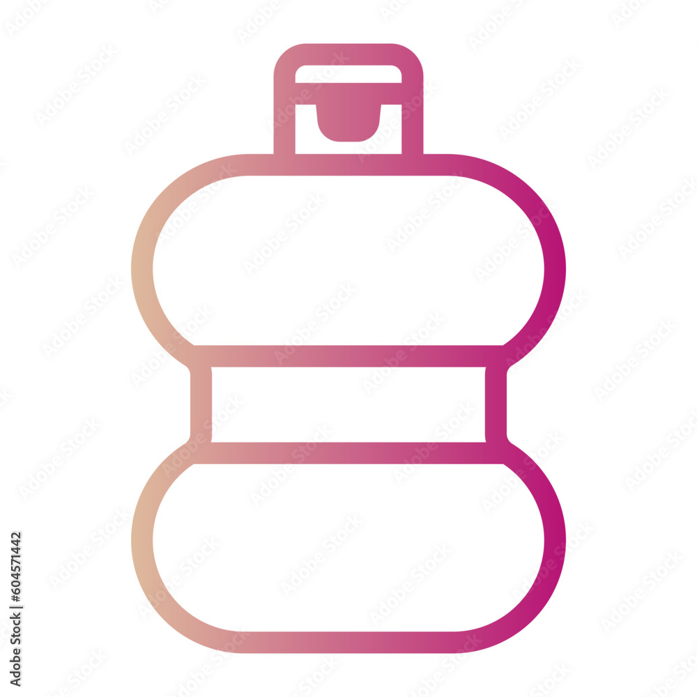 liquid soap gradient icon liquid soap gradient icon
