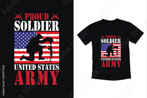 Proud U.S military memorial day premium vector t shirt design, Us army veteran t shirt design, veteran remember and honor design, solder hero t shirt designs, Veteran vector t shirt deisgn template
