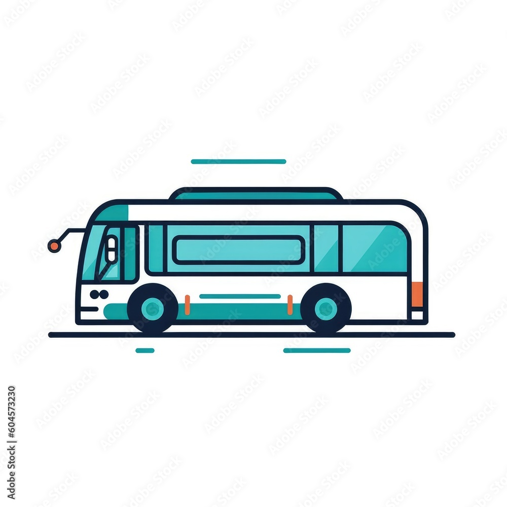 illustration of a bus illustration of a bus