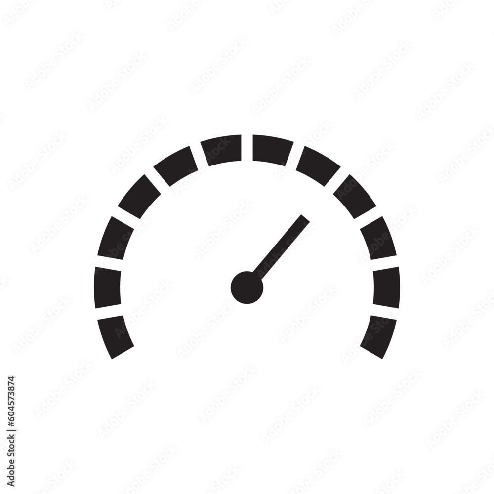 Vector meter flat icon. Gauge vector icon. Speedometer measurement sign. Gauge symbol pictogram. UX UI icon Vector meter flat icon. Gauge vector icon. Speedometer measurement sign. Gauge symbol pictogram. UX UI icon