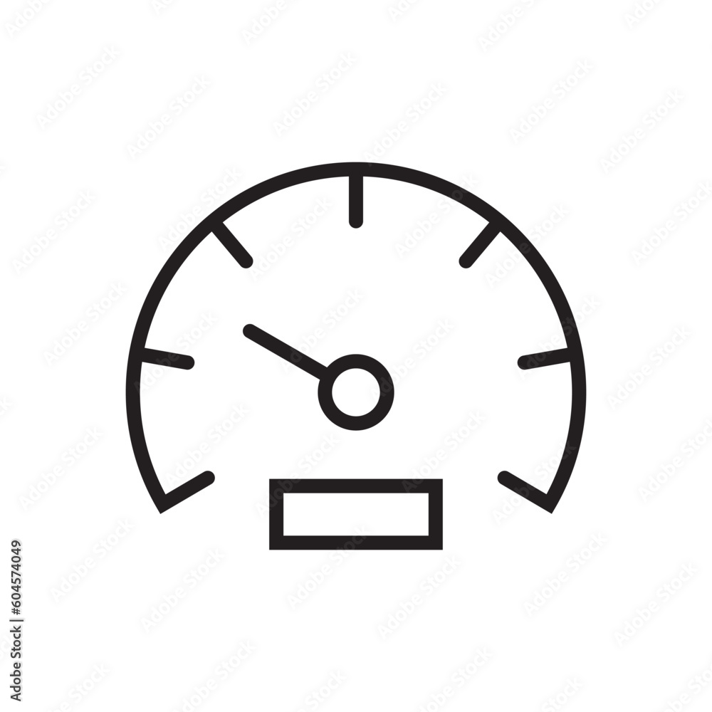 Vector meter flat icon. Gauge vector icon. Speedometer measurement sign. Gauge symbol pictogram. UX UI icon Vector meter flat icon. Gauge vector icon. Speedometer measurement sign. Gauge symbol pictogram. UX UI icon