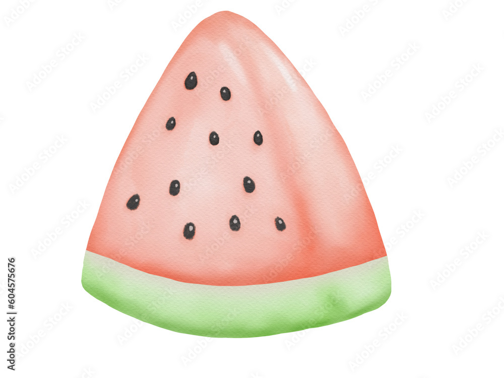 watermelon summer decoration watercolour element watermelon summer decoration watercolour element
