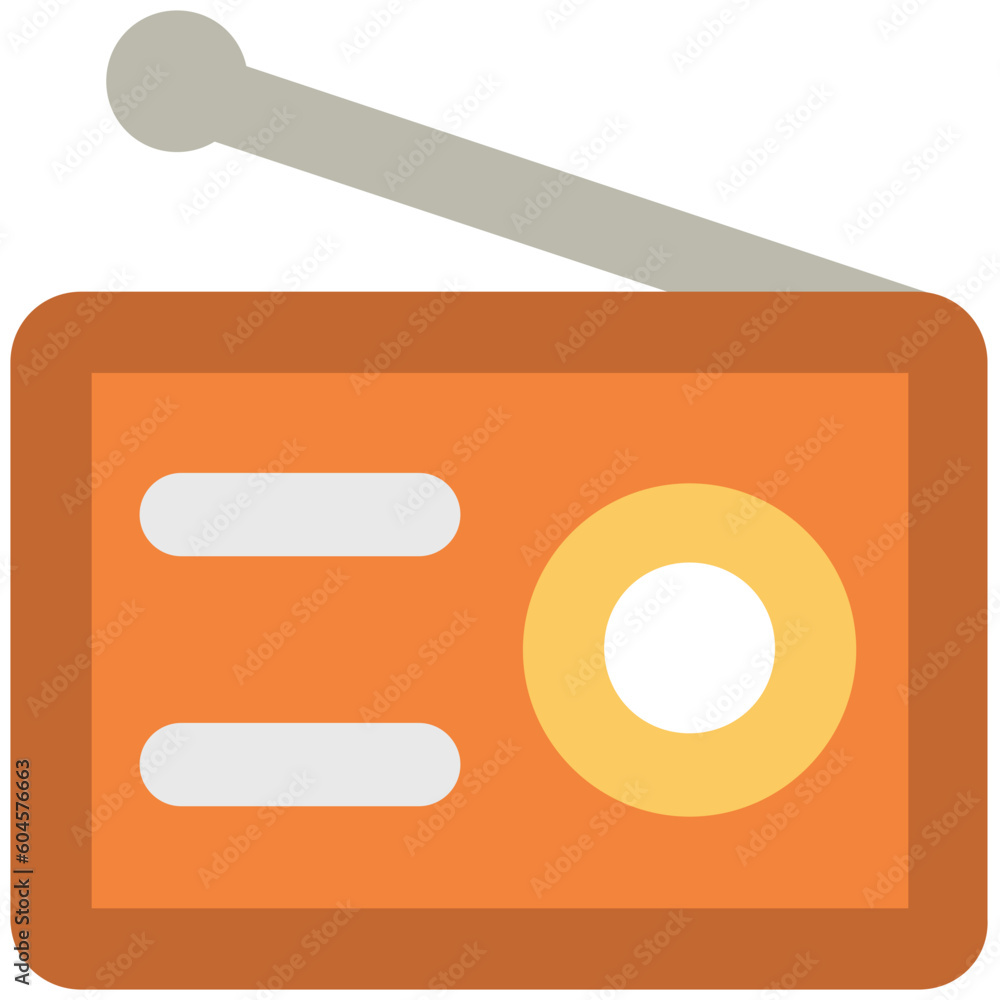 An internet modem bold line icon design An internet modem bold line icon design