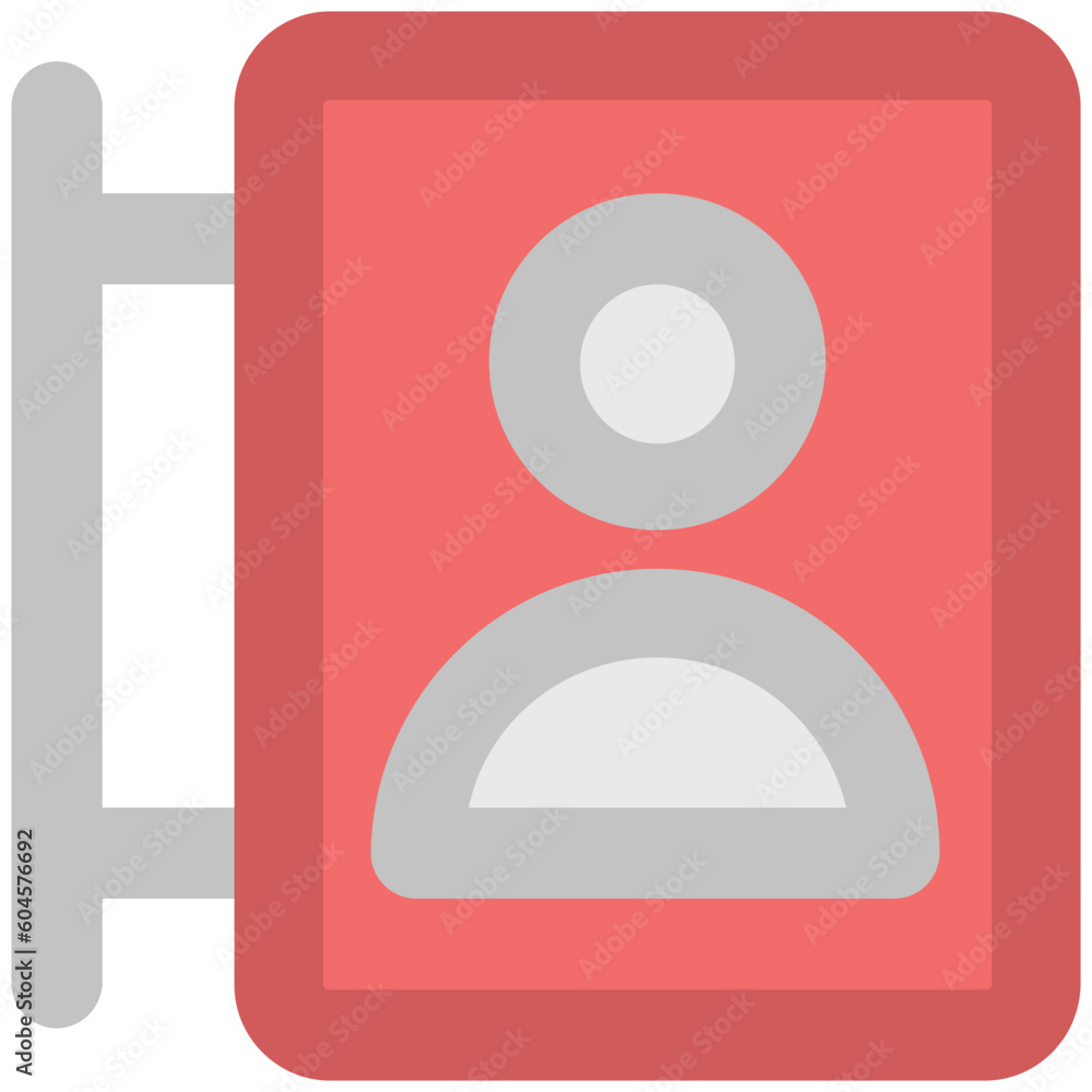 A mobile line icon, smartphone 