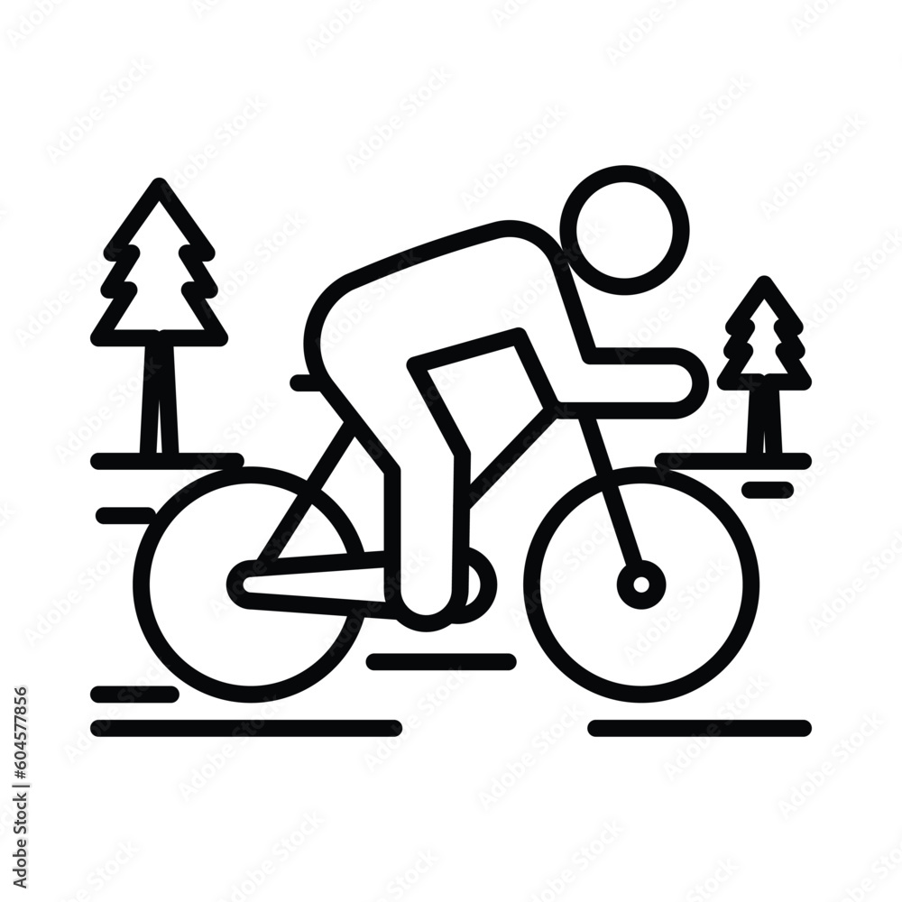 cycling, bicycle, hill, mountain, tree, cycling ride icon cycling, bicycle, hill, mountain, tree, cycling ride icon