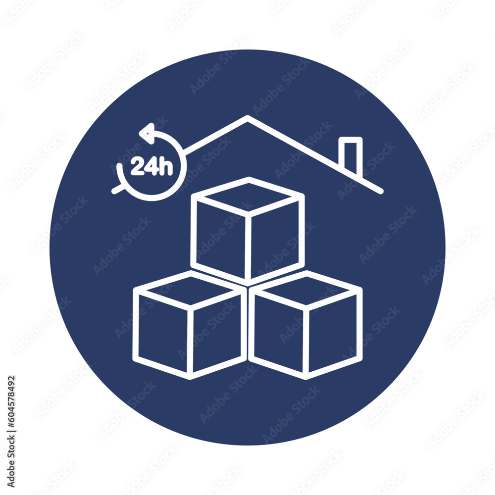 delivery, parcel, home, 24 hours, fast parcel home delivery icon delivery, parcel, home, 24 hours, fast parcel home delivery icon