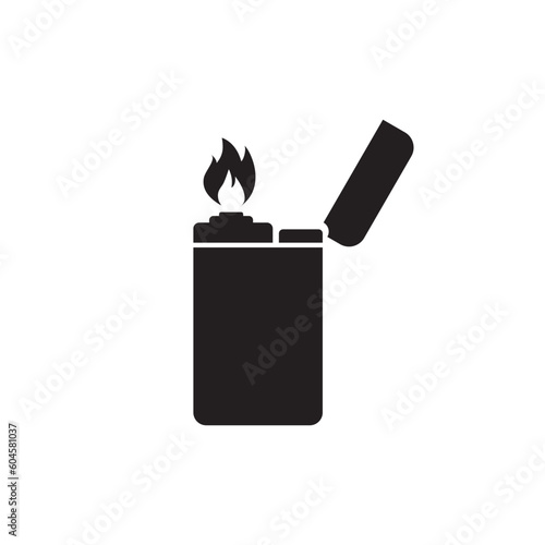 Lighter icon. Lighter vector icon. Fire lighter flat sign design. UX UI icon