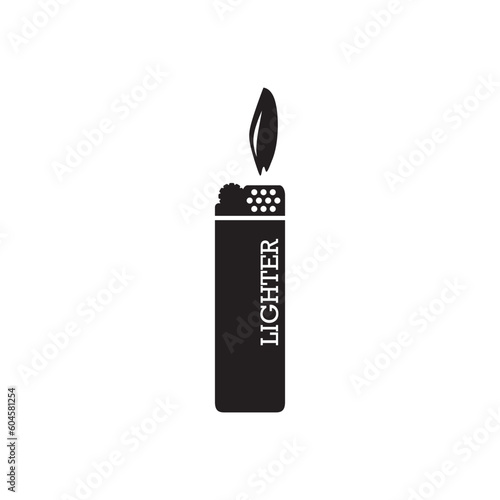 Lighter icon. Lighter vector icon. Fire lighter flat sign design. UX UI icon