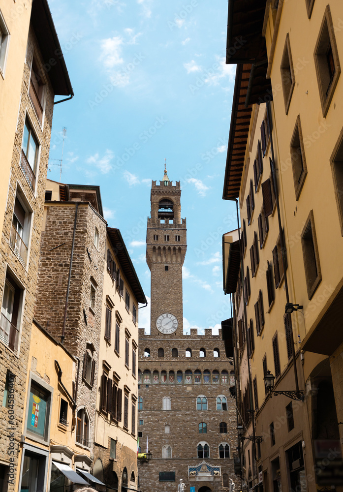Palazzo Vecchio in Piazza della Signoria in Florence, Italy Palazzo Vecchio in Piazza della Signoria in Florence, Italy