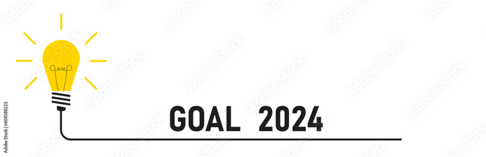 Light bulb illuminating 2024 new year goal. 2024 annual plan idea concept. business creativity new idea discovery innovation technology. Light bulb illuminating 2024 new year goal. 2024 annual plan idea concept. business creativity new idea discovery innovation technology.