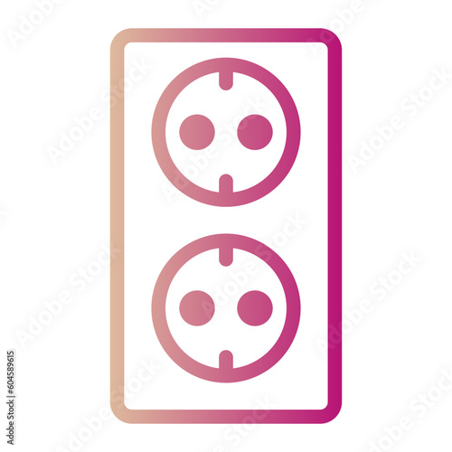 socket gradient icon