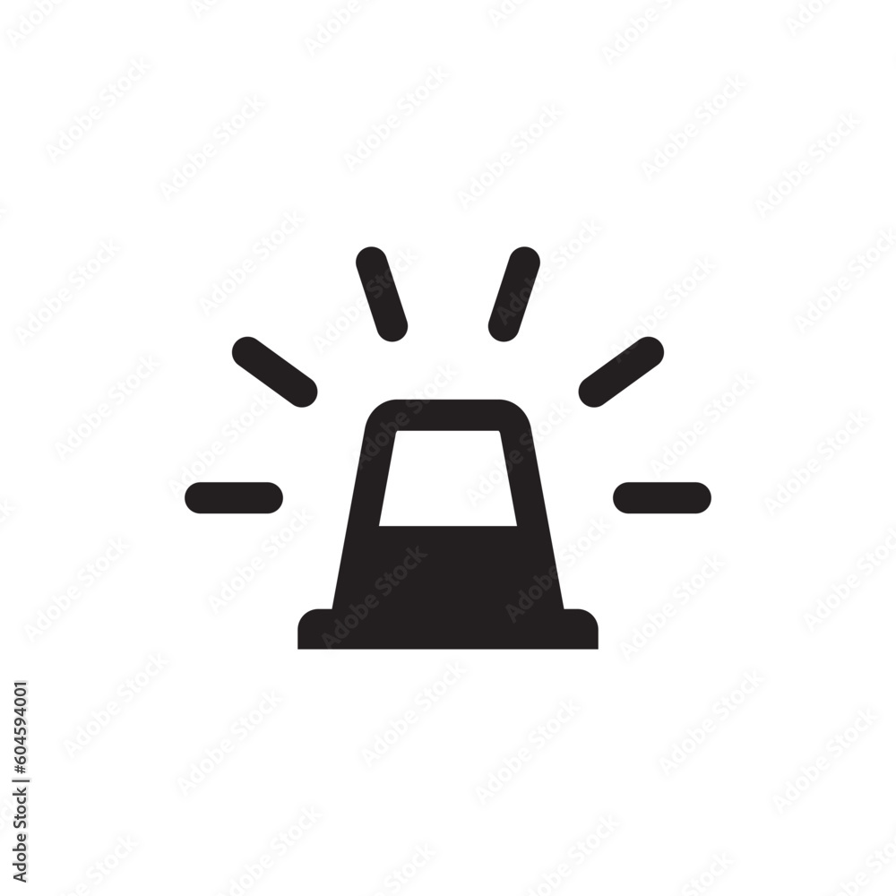 Gyrophare vector icon. Gyrophare flat sign design. Siren vector icon. Siren symbol pictogram. UX UI icon Gyrophare vector icon. Gyrophare flat sign design. Siren vector icon. Siren symbol pictogram. UX UI icon