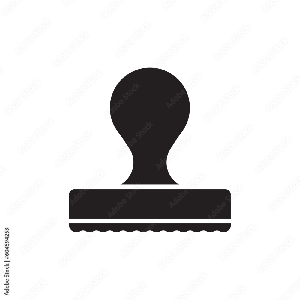 Rubber stamp icon. Stamp vector icon. Stamp flat sign design. symbol pictogram. UX UI icon Rubber stamp icon. Stamp vector icon. Stamp flat sign design. symbol pictogram. UX UI icon