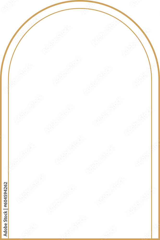 Gold aesthetic linear boho arch frame, minimalist 4x6 scale ratio borders in celestial concept for social media post, stories, card, png isolated with transparent background. Gold aesthetic linear boho arch frame, minimalist 4x6 scale ratio borders in celestial concept for social media post, stories, card, png isolated with transparent background.