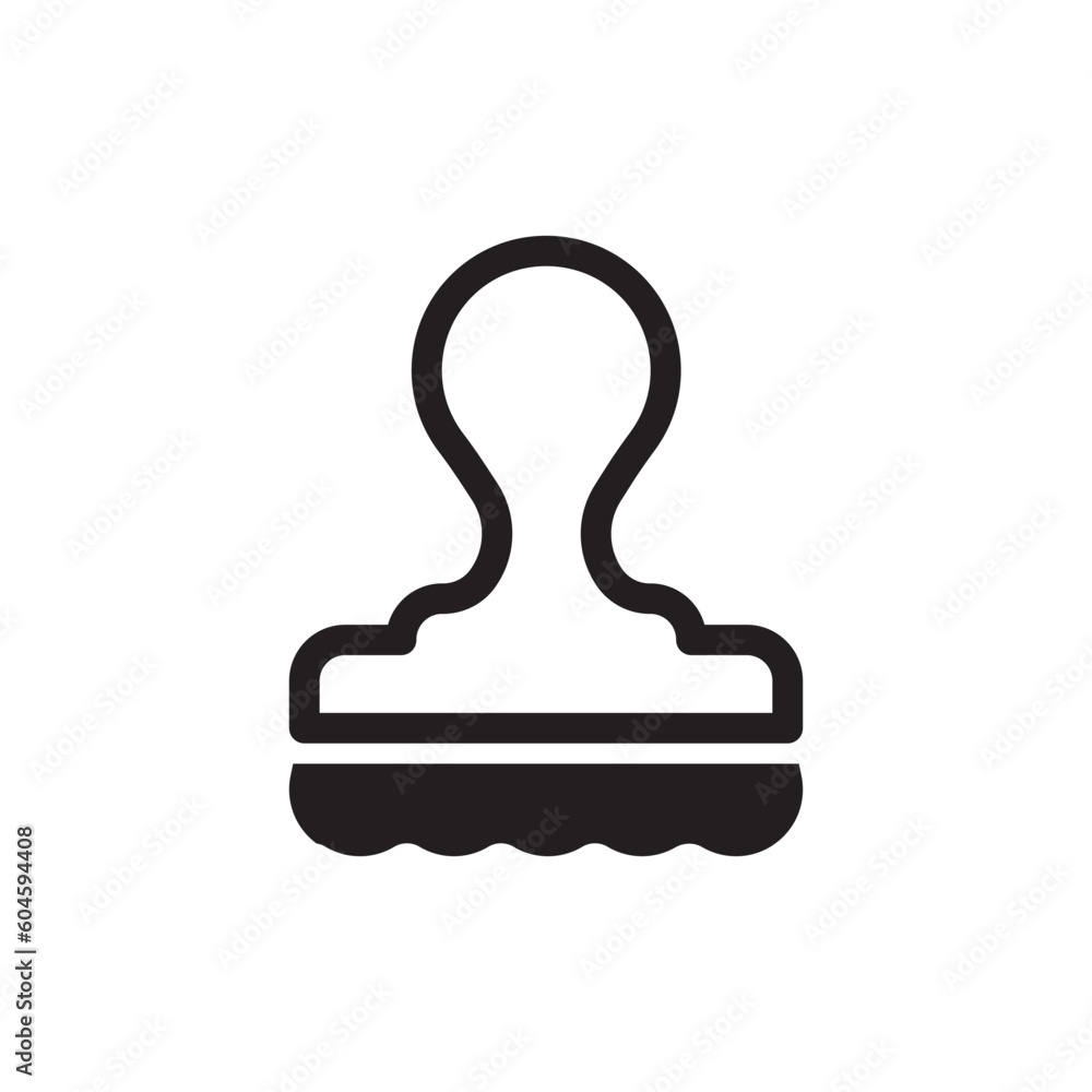 Rubber stamp icon. Stamp vector icon. Stamp flat sign design. symbol pictogram. UX UI icon Rubber stamp icon. Stamp vector icon. Stamp flat sign design. symbol pictogram. UX UI icon