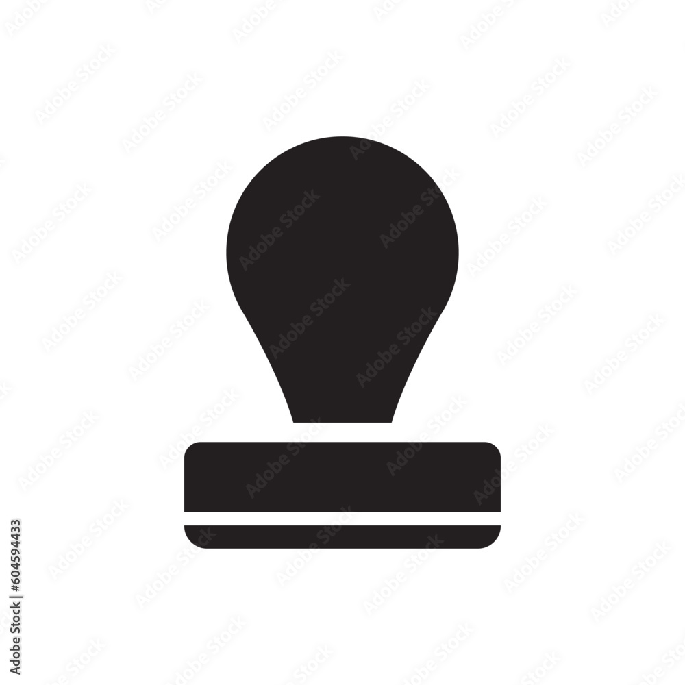 Rubber stamp icon. Stamp vector icon. Stamp flat sign design. symbol pictogram. UX UI icon Rubber stamp icon. Stamp vector icon. Stamp flat sign design. symbol pictogram. UX UI icon