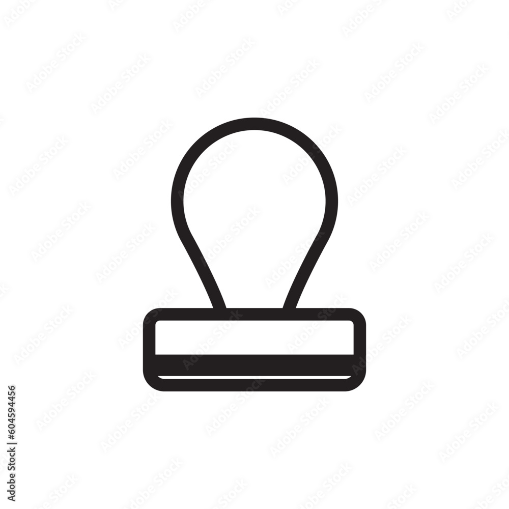 Rubber stamp icon. Stamp vector icon. Stamp flat sign design. symbol pictogram. UX UI icon Rubber stamp icon. Stamp vector icon. Stamp flat sign design. symbol pictogram. UX UI icon