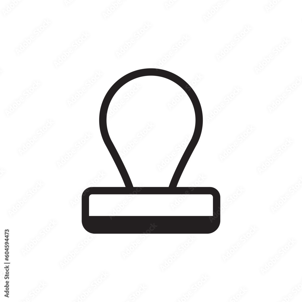 Rubber stamp icon. Stamp vector icon. Stamp flat sign design. symbol pictogram. UX UI icon Rubber stamp icon. Stamp vector icon. Stamp flat sign design. symbol pictogram. UX UI icon