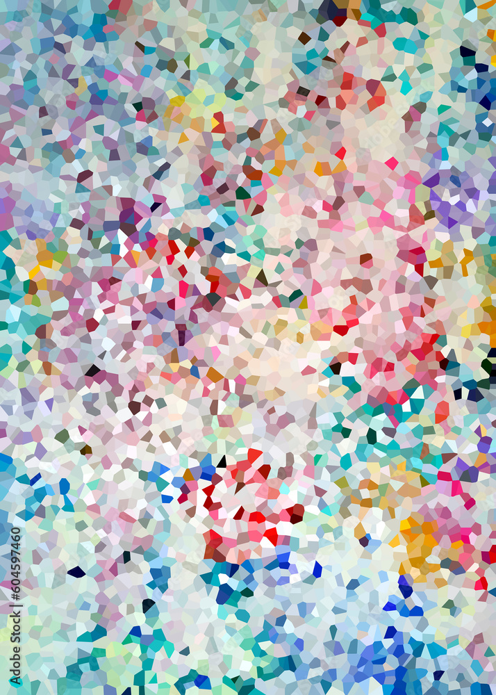 Color mosaic background Color mosaic background
