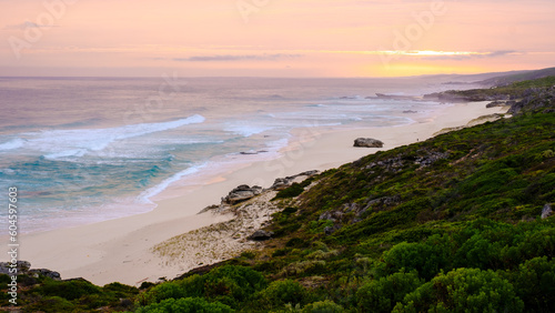 Wallpaper Mural Sunset at De Hoop Nature Reserve South Africa Western Cape, the most beautiful beach in South Africa with the white dunes at the de hoop nature reserve which is part of the garden route during summer Torontodigital.ca