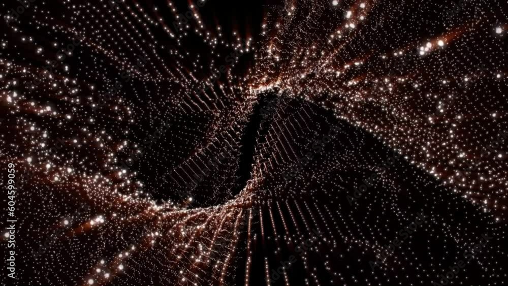 abstract waves of red color on a black background slow motion abstract waves of red color on a black background slow motion