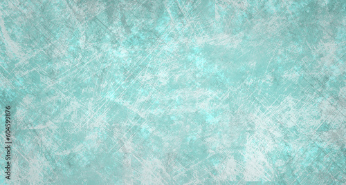 옥색 바탕에 거친 흠집이 있는 일러스트레이션