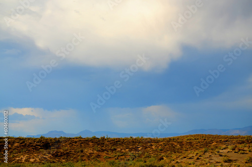Storm Clouds Sonora Desert Foothills Arizona