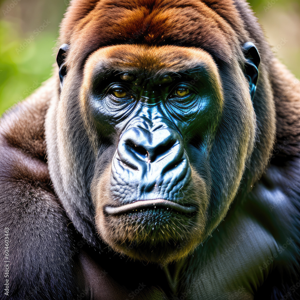 Obraz premium Animal Portrait, Generative AI