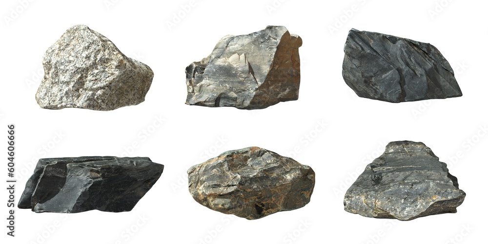 Nature real rock boulder cutout backgrounds 3d render png file Nature real rock boulder cutout backgrounds 3d render png file