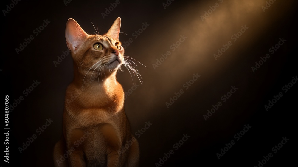 Sunlit Adventure: Capturing the Playful Spirit of Abyssinian Cats